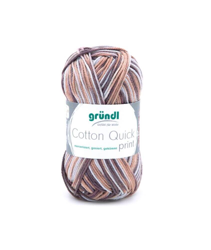 Fil à tricoter COTTON QUICK PRINT - Gründl - PPSC - certifié Oeko-Tex Fil à tricoter COTTON QUICK PRINT - Gründl - PPSC - certifié Oeko-Tex