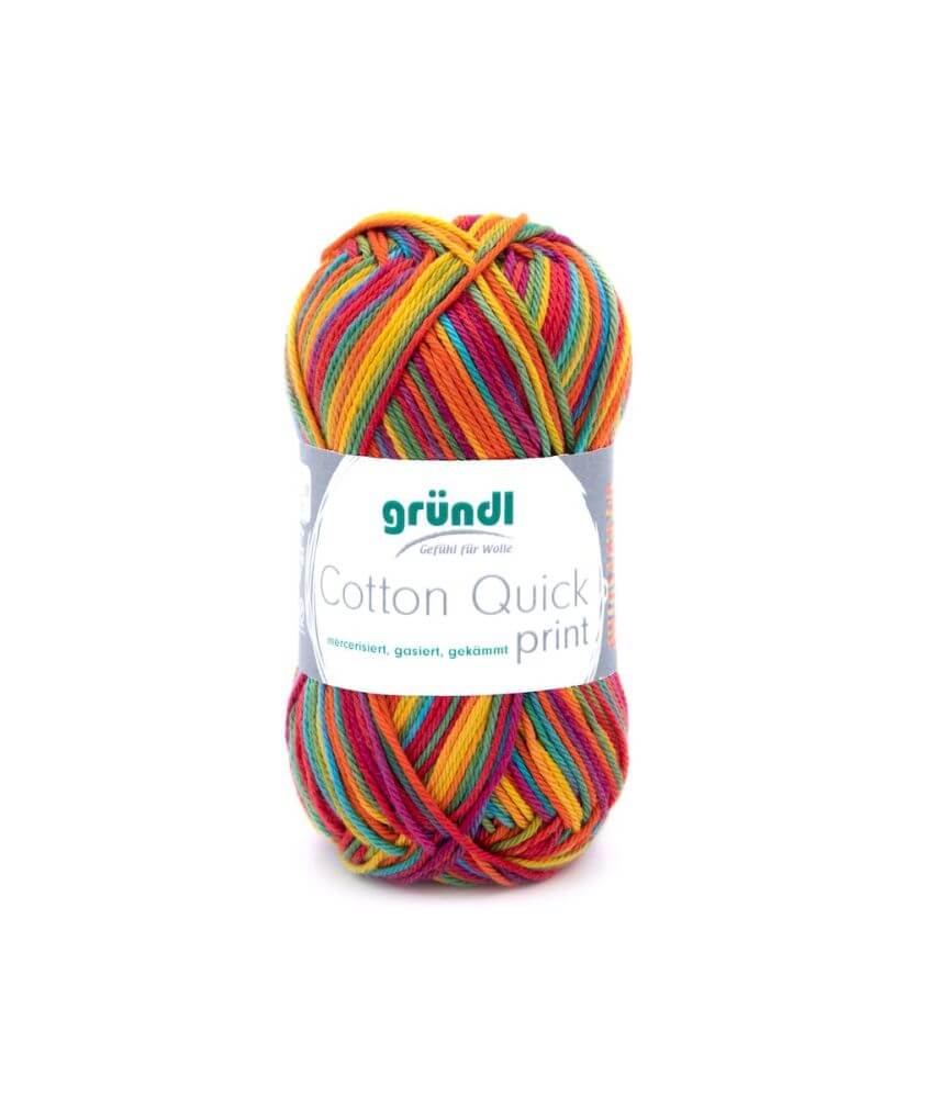 Fil à tricoter COTTON QUICK PRINT - Gründl - PPSC - certifié Oeko-Tex Fil à tricoter COTTON QUICK PRINT - Gründl - PPSC - certifié Oeko-Tex