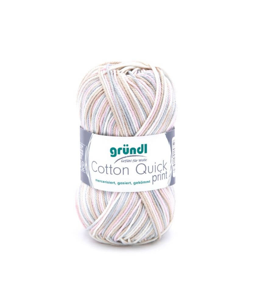 Fil à tricoter COTTON QUICK PRINT - Gründl - PPSC - certifié Oeko-Tex Fil à tricoter COTTON QUICK PRINT - Gründl - PPSC - certifié Oeko-Tex