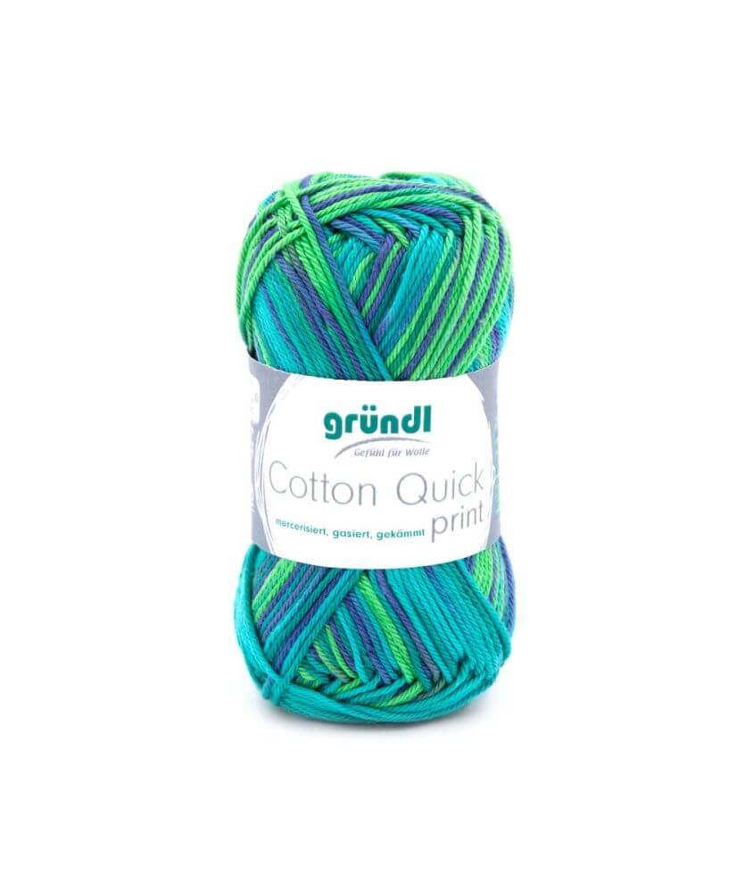 Fil à tricoter COTTON QUICK PRINT - Gründl - PPSC - certifié Oeko-Tex Fil à tricoter COTTON QUICK PRINT - Gründl - PPSC - certifié Oeko-Tex