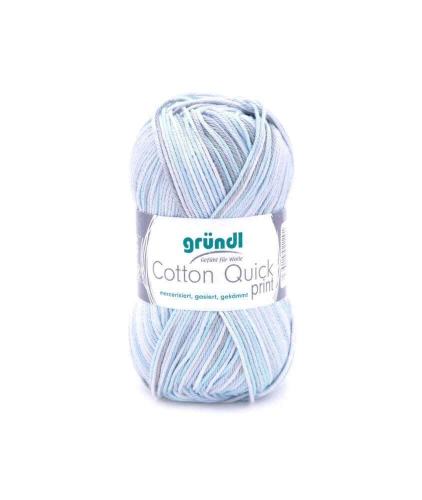 Fil à tricoter COTTON QUICK PRINT - Gründl - PPSC - certifié Oeko-Tex Fil à tricoter COTTON QUICK PRINT - Gründl - PPSC - certifié Oeko-Tex