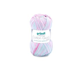 Fil à tricoter COTTON QUICK PRINT - Gründl - PPSC - certifié Oeko-Tex
