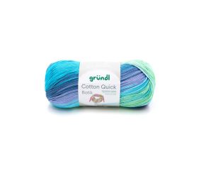 Pelote de coton COTTON QUICK BATIK 100 Gr - PPSC - Grundl - Certifié Oeko-tex