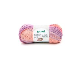 Pelote de coton COTTON QUICK BATIK 100 Gr - PPSC - Grundl - Certifié Oeko-tex