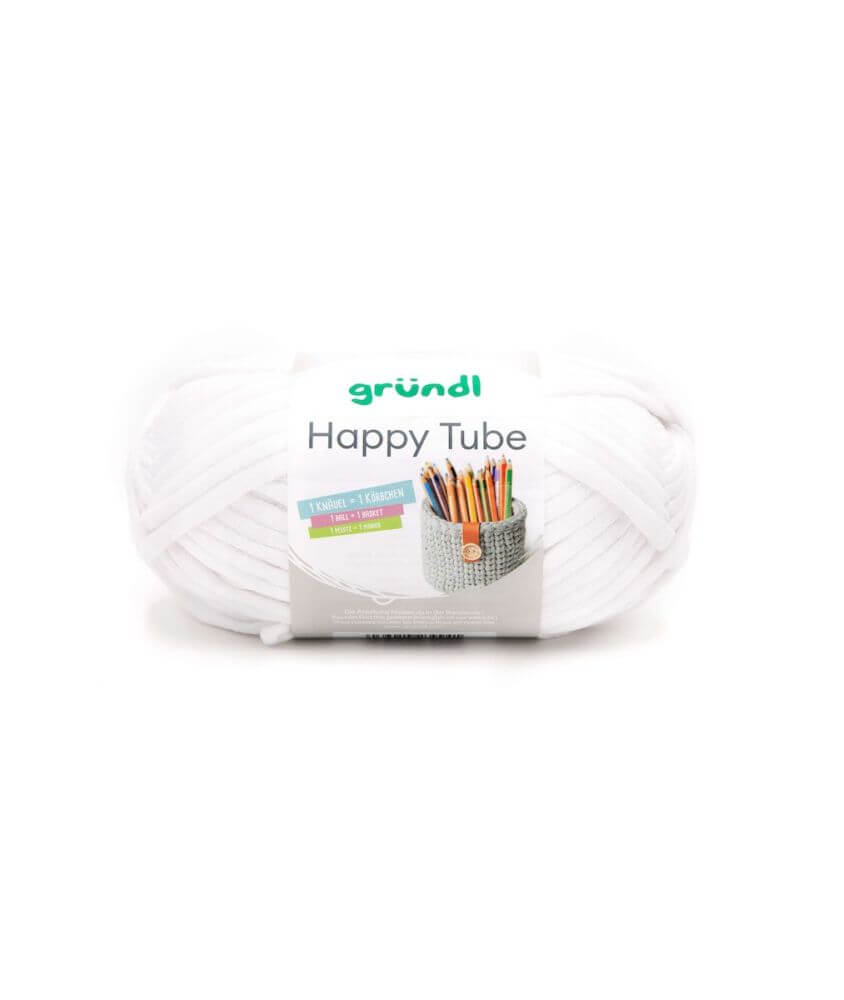 Coton à tricoter HAPPY TUBE 150GR - Grundl Coton à tricoter HAPPY TUBE 150GR - Grundl