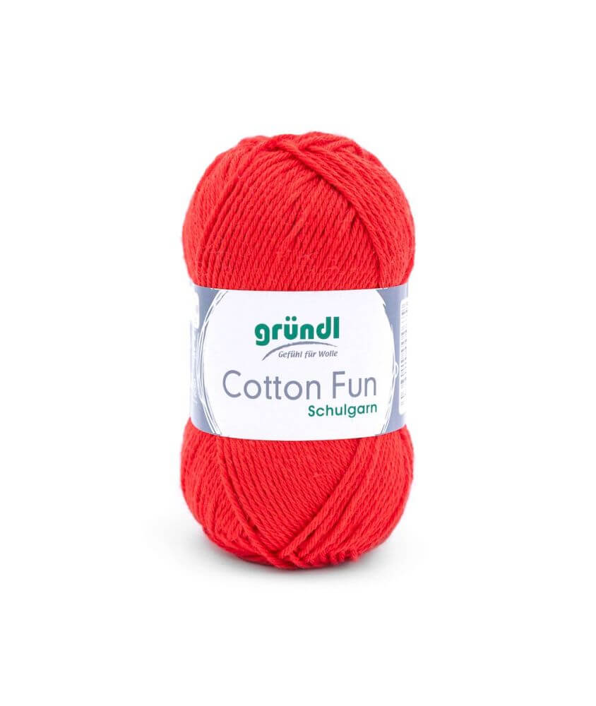 Fil à tricoter COTTON FUN - Gründl - certifié Oeko-Tex