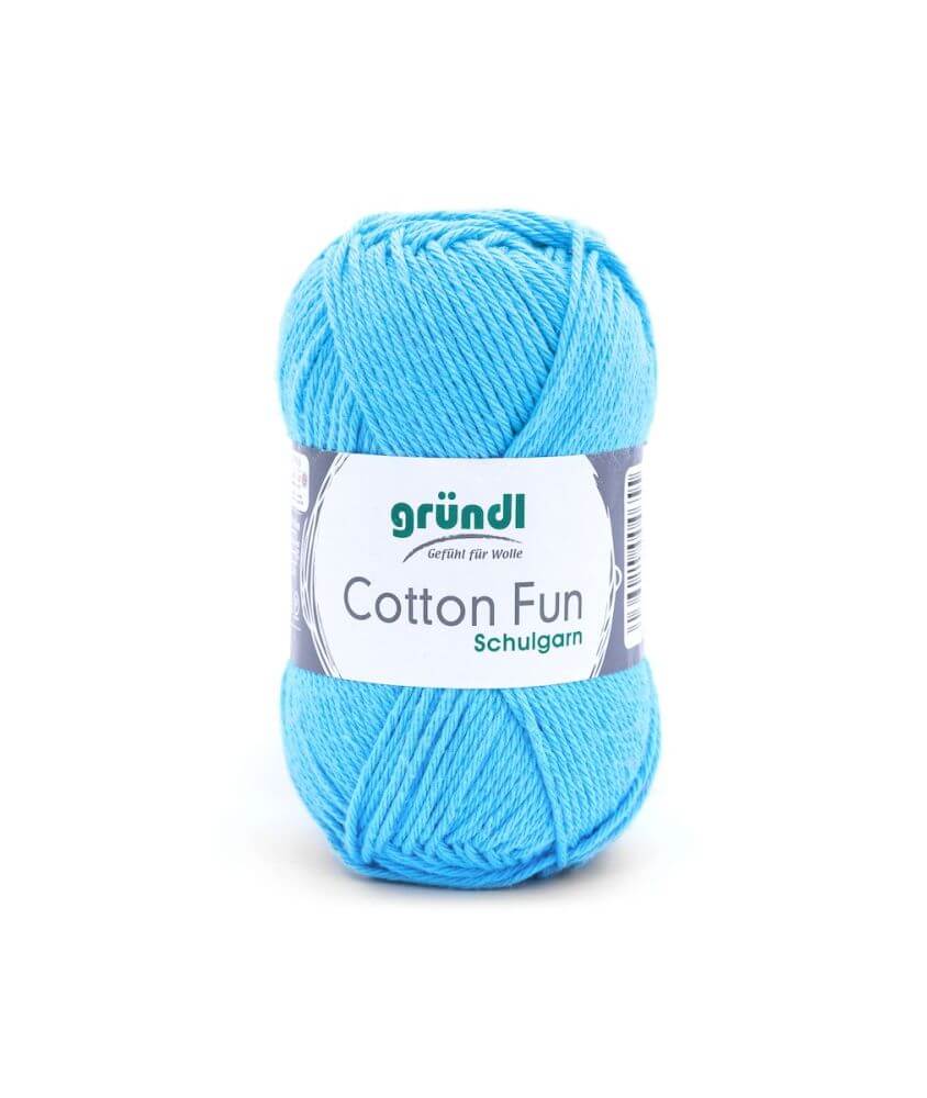 Fil à tricoter COTTON FUN - Gründl - certifié Oeko-Tex