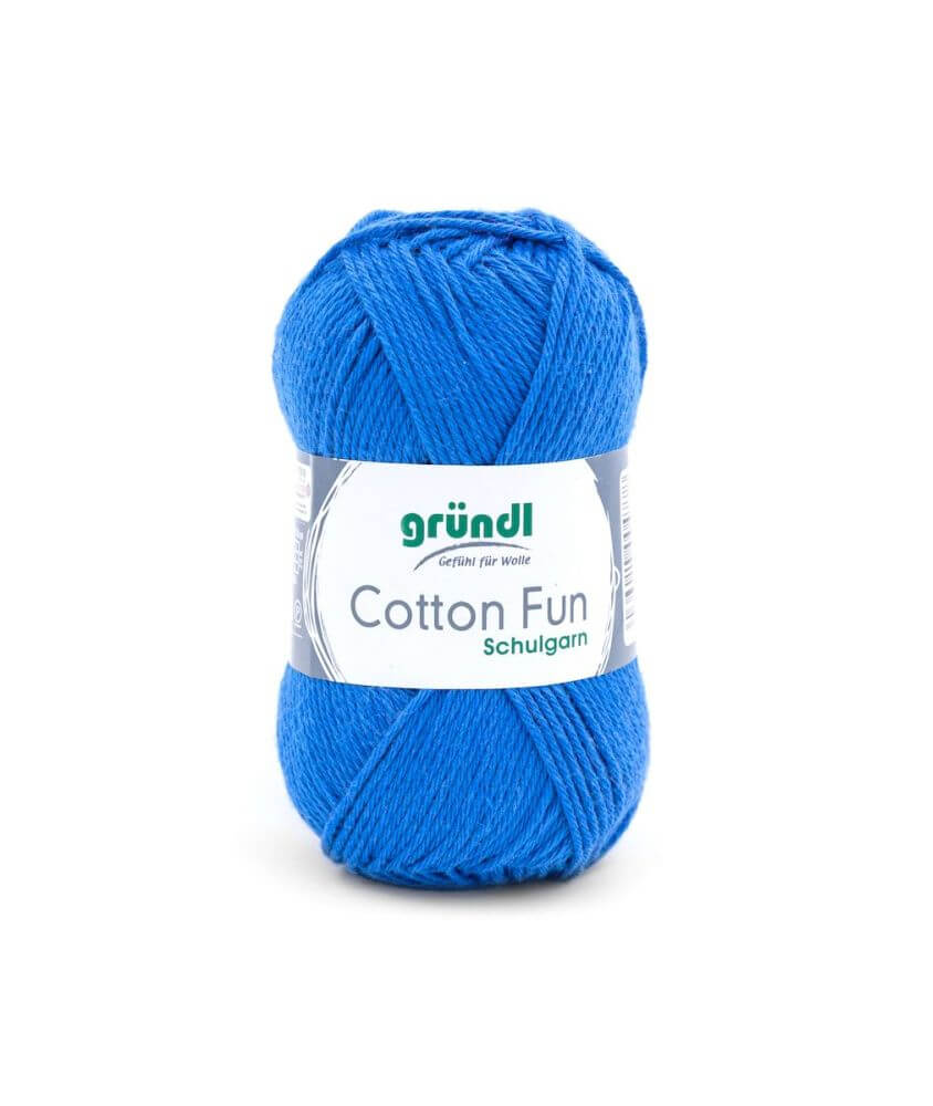 Fil à tricoter COTTON FUN - Gründl - certifié Oeko-Tex