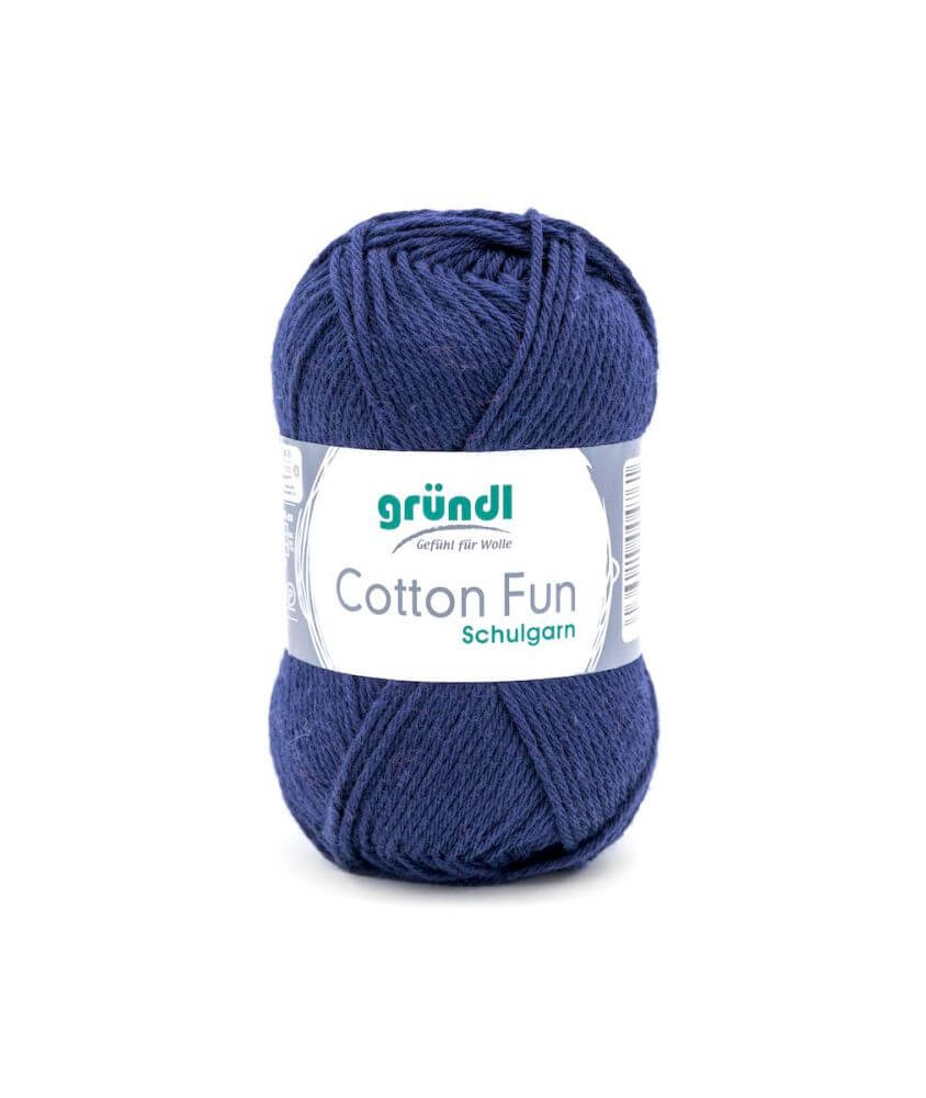 Fil à tricoter COTTON FUN - Gründl - certifié Oeko-Tex