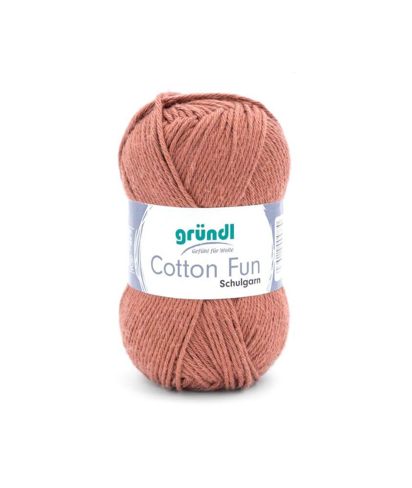 Fil à tricoter COTTON FUN - Gründl - certifié Oeko-Tex