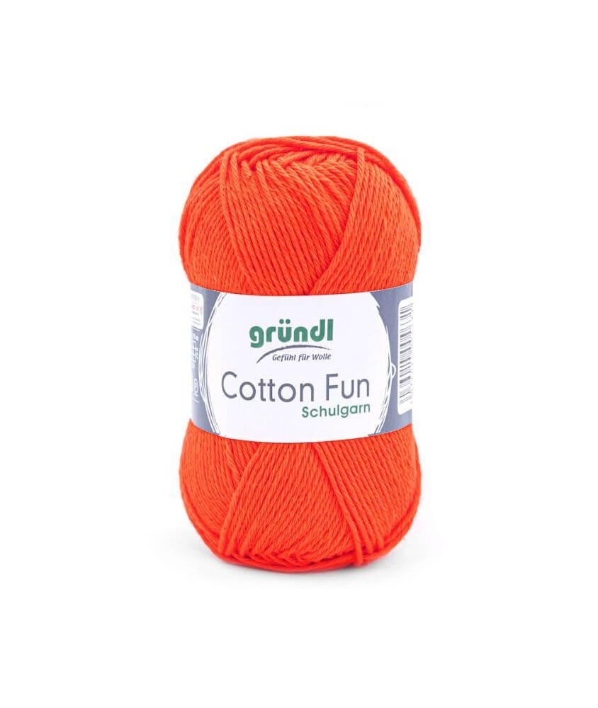 Fil à tricoter COTTON FUN - Gründl - certifié Oeko-Tex