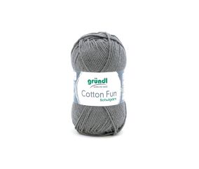Fil à tricoter COTTON FUN - Gründl - certifié Oeko-Tex