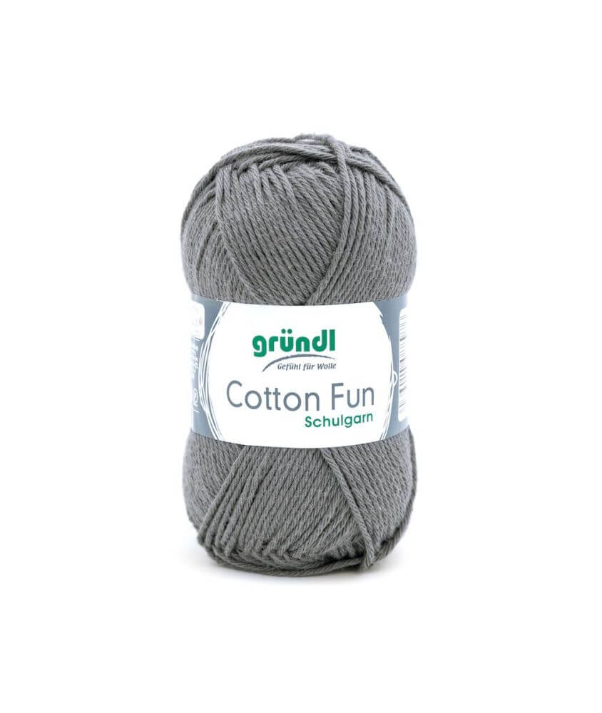 Fil à tricoter COTTON FUN - Gründl - certifié Oeko-Tex