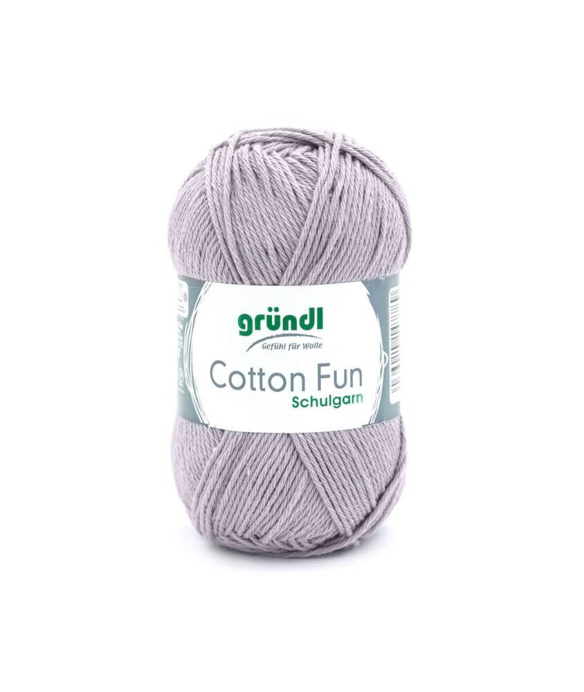 Fil à tricoter COTTON FUN - Gründl - certifié Oeko-Tex