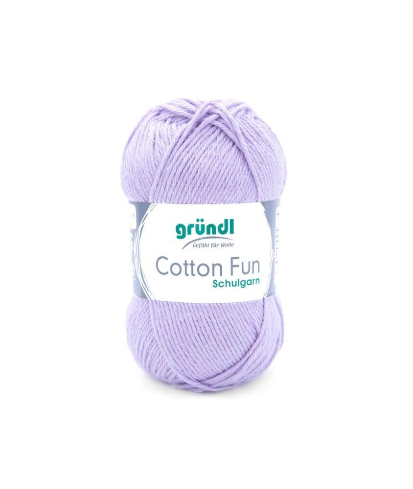 Fil à tricoter COTTON FUN - Gründl - certifié Oeko-Tex