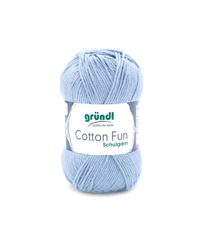 Fil à tricoter COTTON FUN - Gründl - certifié Oeko-Tex