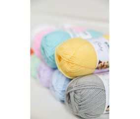 Fil layette à tricoter BABY UNI - Grundl - certifiée Oeko-Tex
