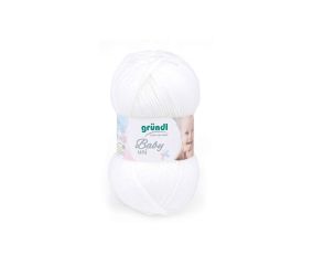 Fil layette à tricoter BABY UNI - Grundl - certifiée Oeko-Tex