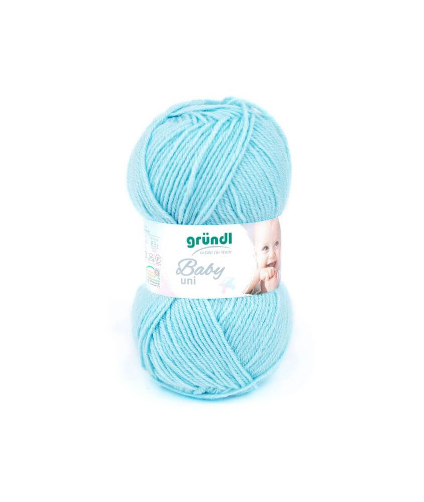 Fil layette à tricoter BABY UNI - Grundl - certifiée Oeko-Tex Fil layette à tricoter BABY UNI - Grundl - certifiée Oeko-Tex