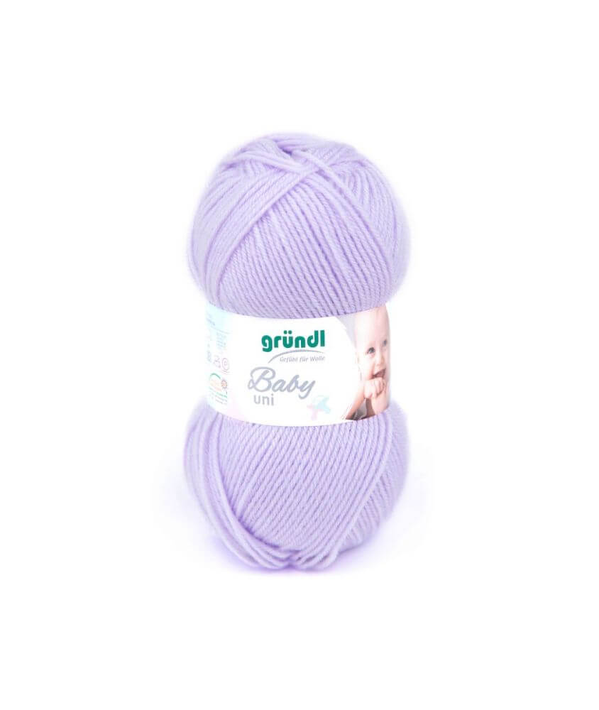 Fil layette à tricoter BABY UNI - Grundl - certifiée Oeko-Tex Fil layette à tricoter BABY UNI - Grundl - certifiée Oeko-Tex