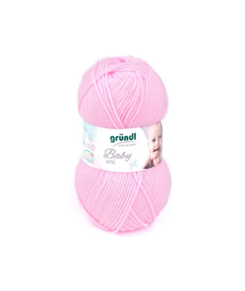 Fil layette à tricoter BABY UNI - Grundl - certifiée Oeko-Tex Fil layette à tricoter BABY UNI - Grundl - certifiée Oeko-Tex