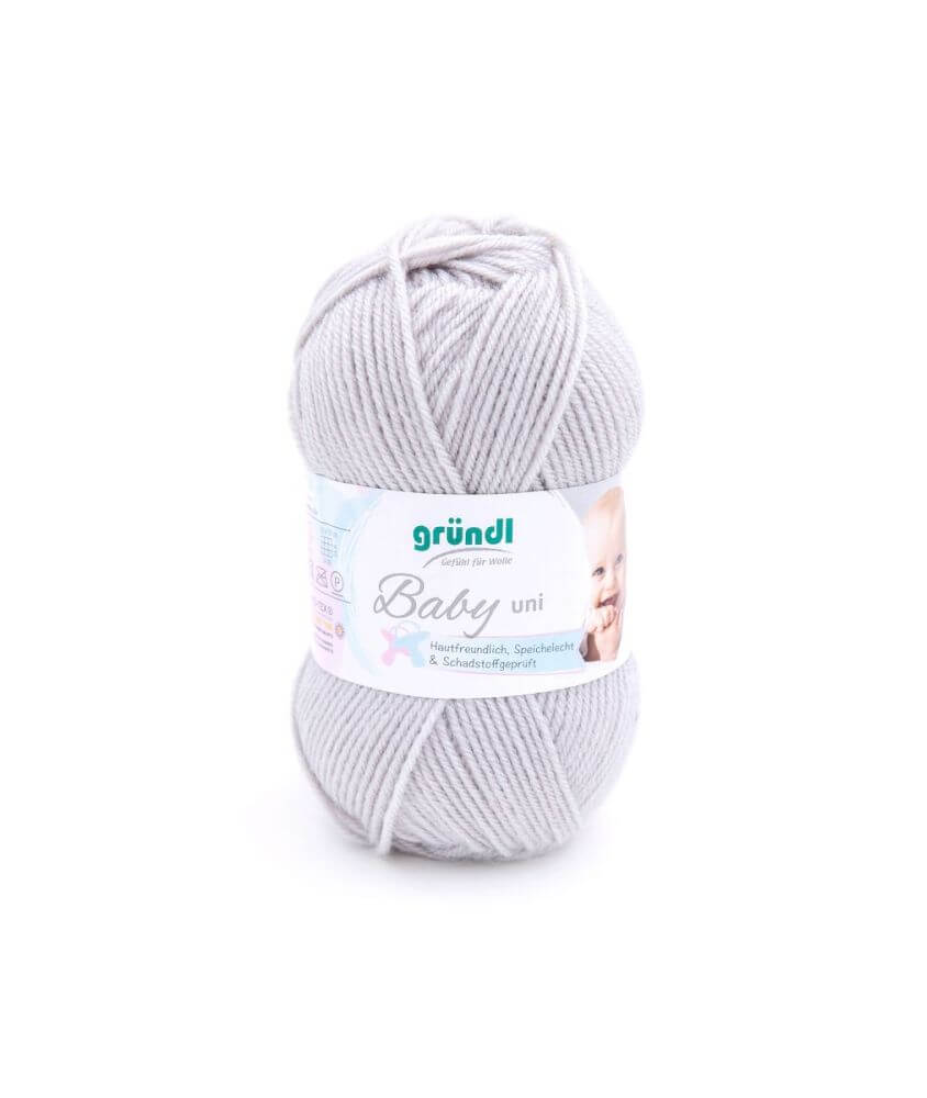 Fil layette à tricoter BABY UNI - Grundl - certifiée Oeko-Tex Fil layette à tricoter BABY UNI - Grundl - certifiée Oeko-Tex