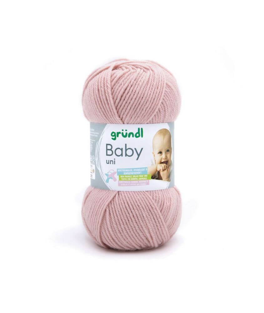 Fil layette à tricoter BABY UNI - Grundl - certifiée Oeko-Tex Fil layette à tricoter BABY UNI - Grundl - certifiée Oeko-Tex