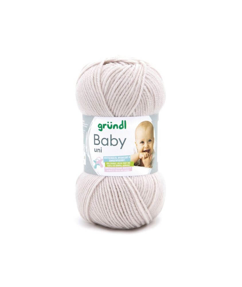 Fil layette à tricoter BABY UNI - Grundl - certifiée Oeko-Tex Fil layette à tricoter BABY UNI - Grundl - certifiée Oeko-Tex