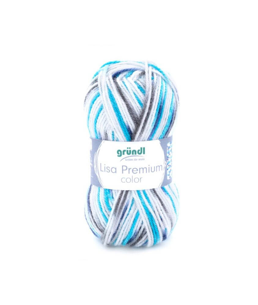 Fil à tricoter LISA PREMIUM COLOR - Grundl - certifiée Oeko-Tex Fil à tricoter LISA PREMIUM COLOR - Grundl - certifiée Oeko-Tex