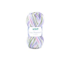 Fil à tricoter LISA PREMIUM COLOR - Grundl - certifiée Oeko-Tex