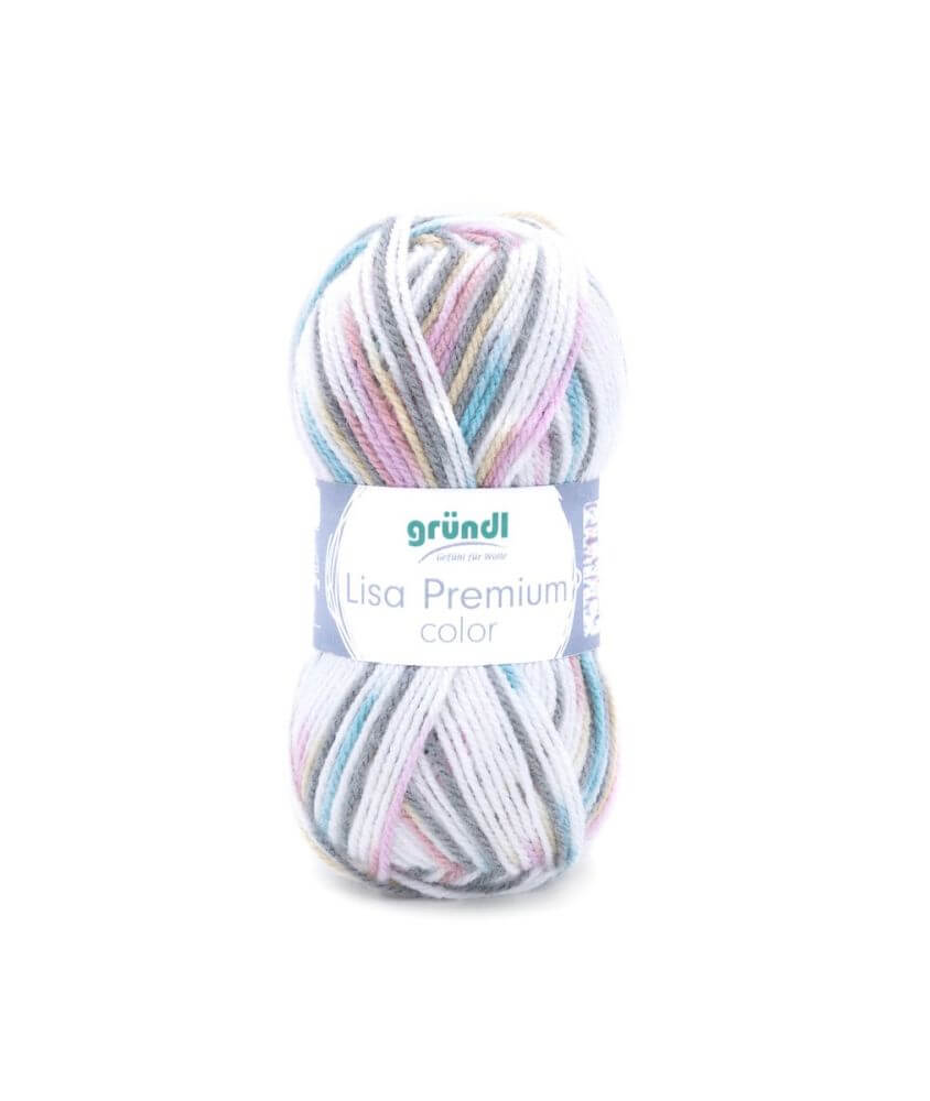 Fil à tricoter LISA PREMIUM COLOR - Grundl - certifiée Oeko-Tex Fil à tricoter LISA PREMIUM COLOR - Grundl - certifiée Oeko-Tex