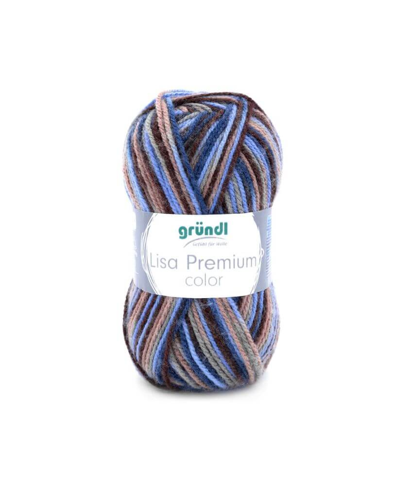 Fil à tricoter LISA PREMIUM COLOR - Grundl - certifiée Oeko-Tex Fil à tricoter LISA PREMIUM COLOR - Grundl - certifiée Oeko-Tex