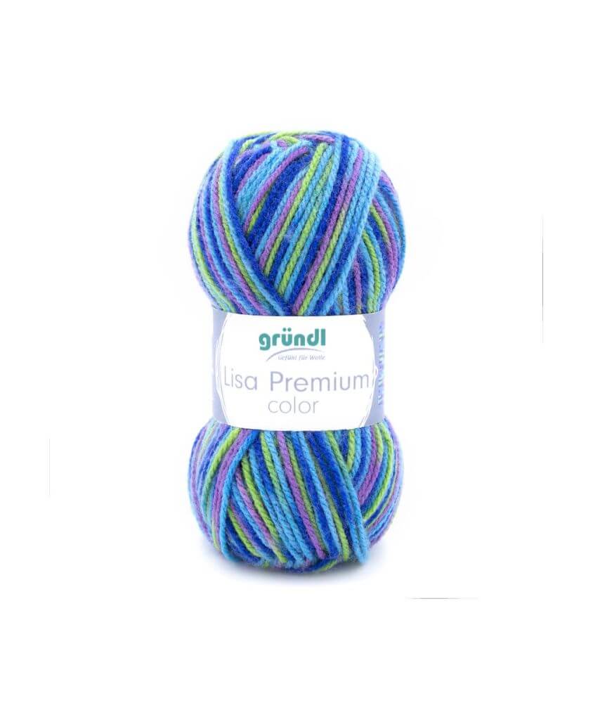 Fil à tricoter LISA PREMIUM COLOR - Grundl - certifiée Oeko-Tex Fil à tricoter LISA PREMIUM COLOR - Grundl - certifiée Oeko-Tex