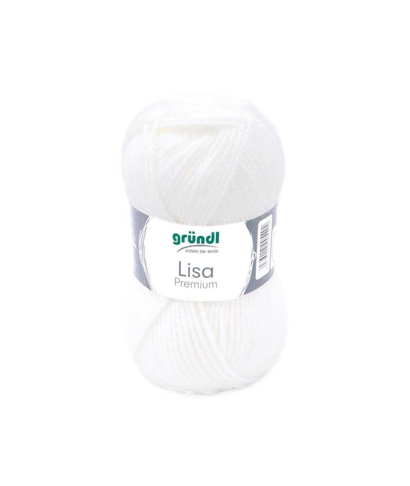 Fil à tricoter LISA PREMIUM UNI - Grundl - certifiée Oeko-Tex Fil à tricoter LISA PREMIUM UNI - Grundl - certifiée Oeko-Tex