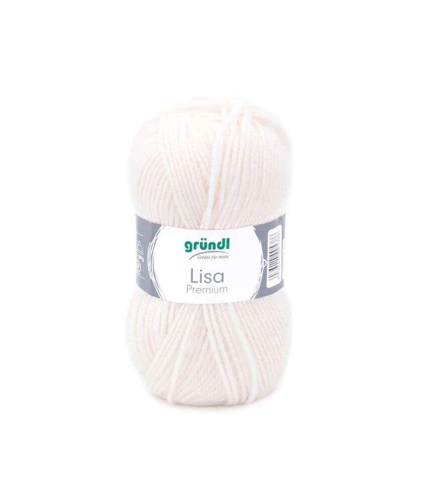 Fil à tricoter LISA PREMIUM UNI - Grundl - certifiée Oeko-Tex Fil à tricoter LISA PREMIUM UNI - Grundl - certifiée Oeko-Tex