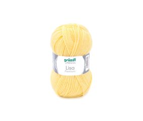 Fil à tricoter LISA PREMIUM UNI - Grundl - certifiée Oeko-Tex