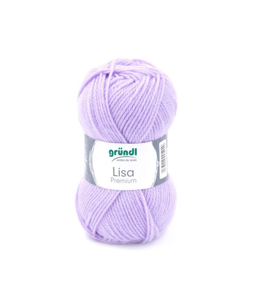 Fil à tricoter LISA PREMIUM UNI - Grundl - certifiée Oeko-Tex