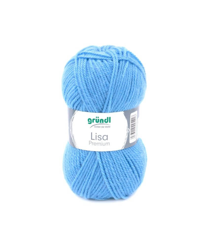 Fil à tricoter LISA PREMIUM UNI - Grundl - certifiée Oeko-Tex Fil à tricoter LISA PREMIUM UNI - Grundl - certifiée Oeko-Tex