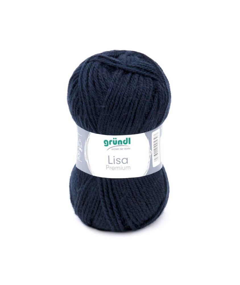 Fil à tricoter LISA PREMIUM UNI - Grundl - certifiée Oeko-Tex Fil à tricoter LISA PREMIUM UNI - Grundl - certifiée Oeko-Tex