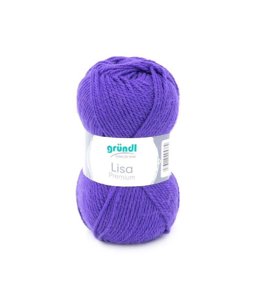 Fil à tricoter LISA PREMIUM UNI - Grundl - certifiée Oeko-Tex Fil à tricoter LISA PREMIUM UNI - Grundl - certifiée Oeko-Tex
