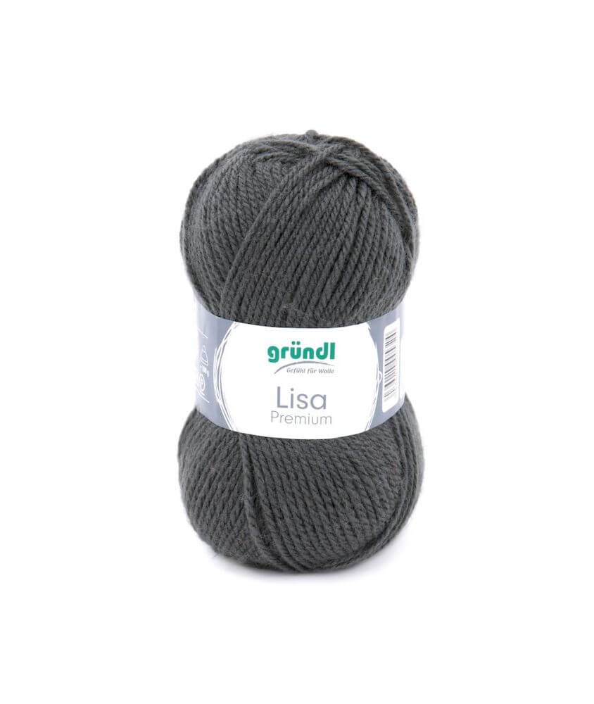 Fil à tricoter LISA PREMIUM UNI - Grundl - certifiée Oeko-Tex Fil à tricoter LISA PREMIUM UNI - Grundl - certifiée Oeko-Tex
