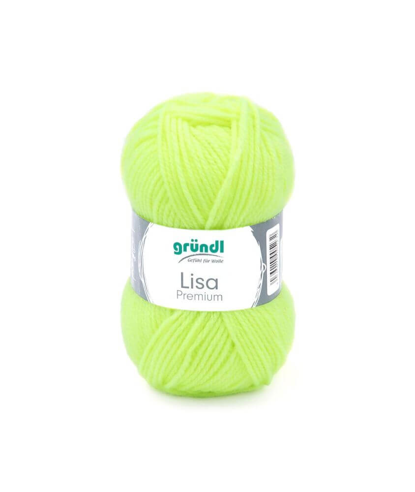 Fil à tricoter LISA PREMIUM UNI - Grundl - certifiée Oeko-Tex