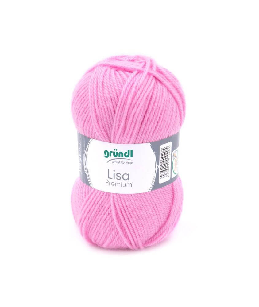 Fil à tricoter LISA PREMIUM UNI - Grundl - certifiée Oeko-Tex Fil à tricoter LISA PREMIUM UNI - Grundl - certifiée Oeko-Tex