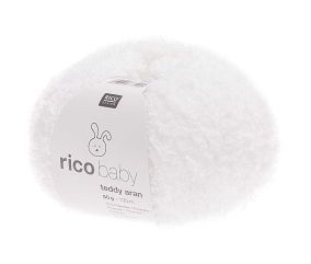 Pelote de laine à tricoter Rico Baby Teddy Aran - Rico Design