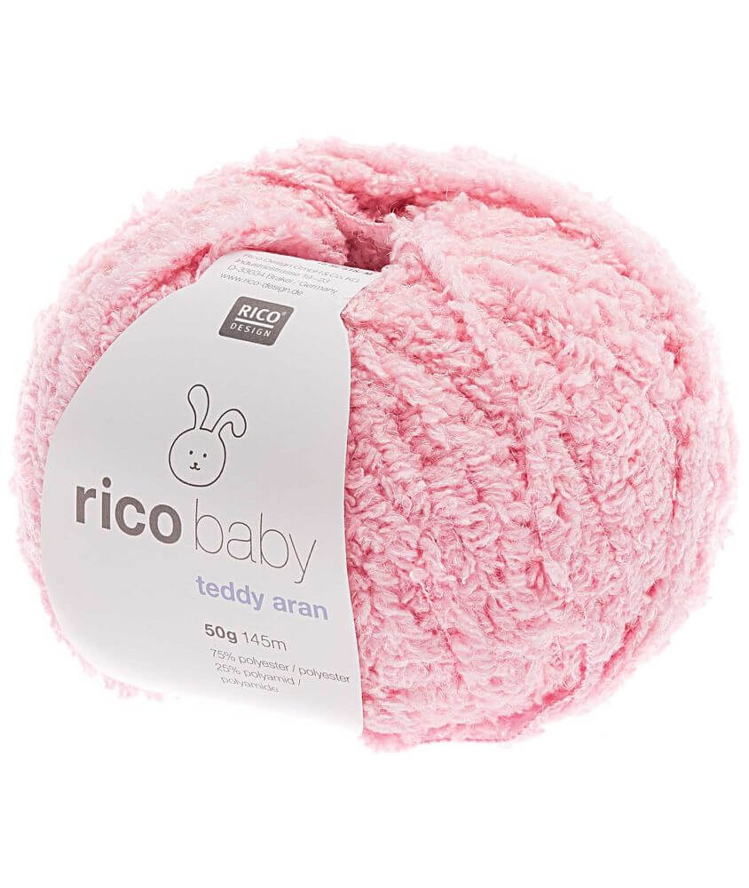 Pelote de laine à tricoter Rico Baby Teddy Aran - Rico Design