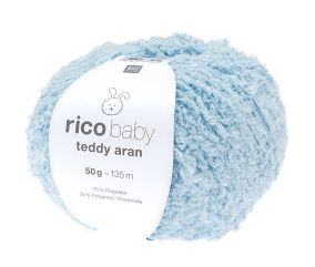 Pelote de laine à tricoter Rico Baby Teddy Aran - Rico Design