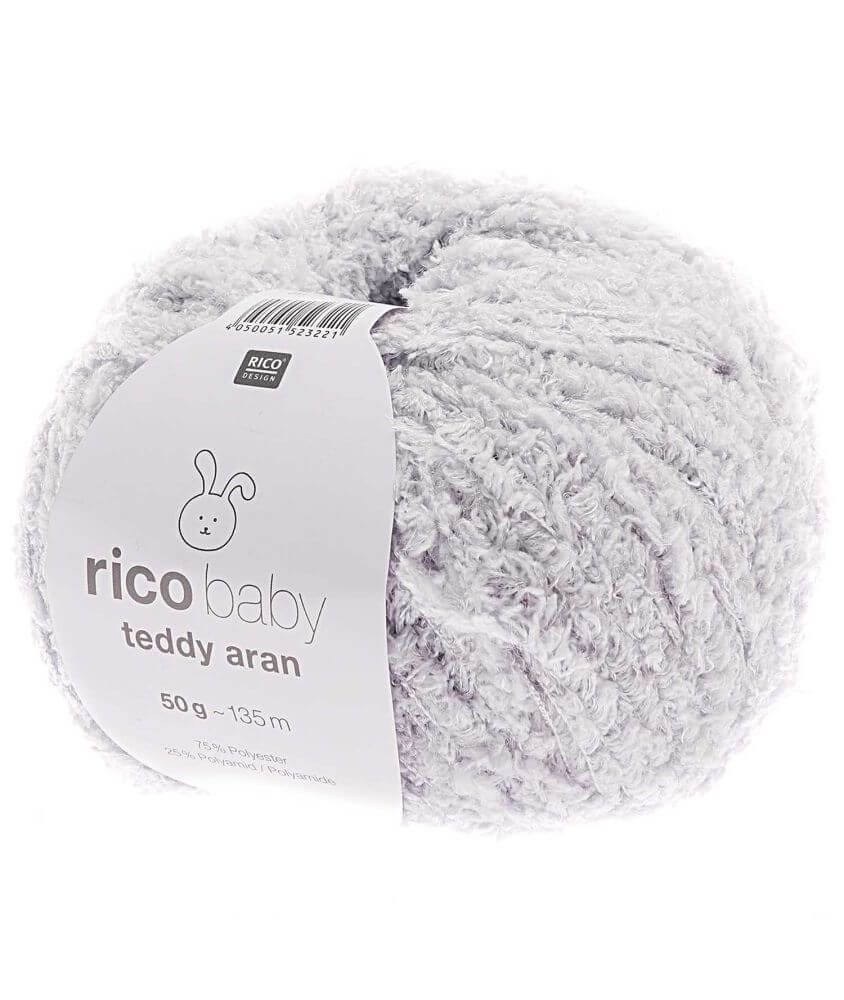 Pelote de laine à tricoter Rico Baby Teddy Aran - Rico Design