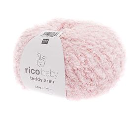 Pelote de laine à tricoter Rico Baby Teddy Aran - Rico Design