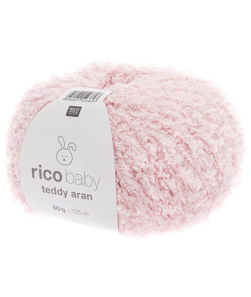 Pelote de laine à tricoter Rico Baby Teddy Aran - Rico Design