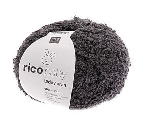 Pelote de laine à tricoter Rico Baby Teddy Aran - Rico Design